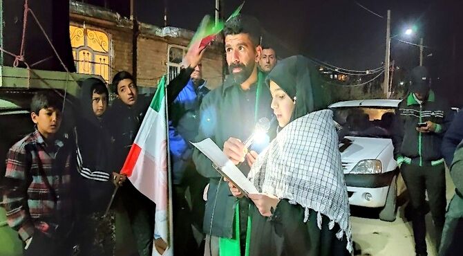 رجزخوانی شیربچه‌های  شهر بار نیشابور 