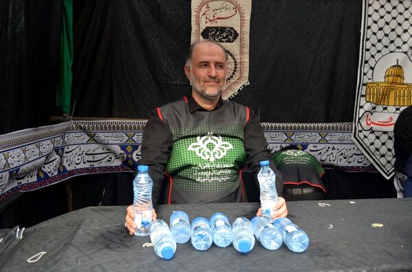 برپایی موکب عشاق الحسین سازمان دانش‌آموزی شهر تهران