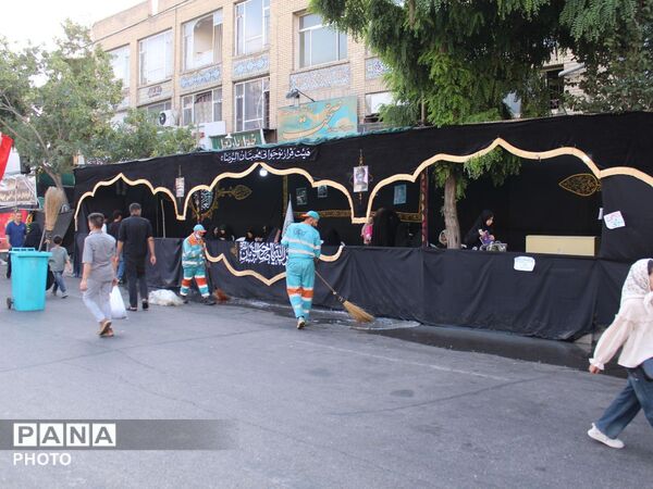 موکب سازمان دانش‌آموزی خراسان رضوی، ایستگاه خدمت و همدلی زائران شد