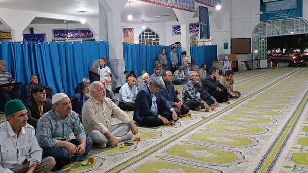 مراسم بزرگداشت شهدای دولت در مسجد جامع آشخانه