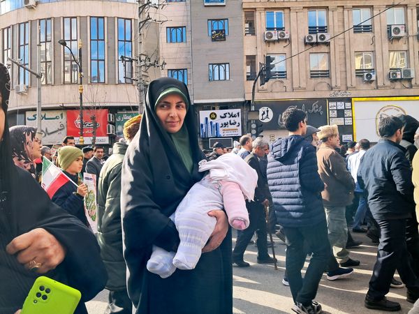 حماسه دهه نودی‌ها در راهپیمایی ۲۲ بهمن قائمشهر