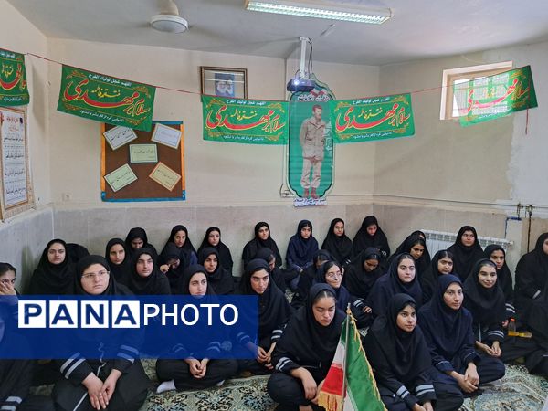 مراسم  یادواره‌ کودکان شهدای جنگ دوازده روزه 