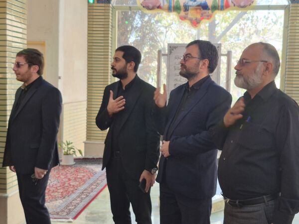 مدرسه شهید رجایی در عزای فاطمه(س) نوای سینه‌زنی سرداد