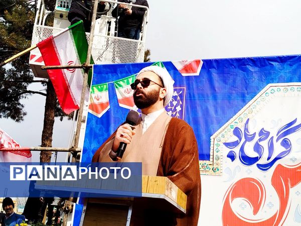 حماسه حضور مردم کاشمر در ۲۲ بهمن از قاب پانا