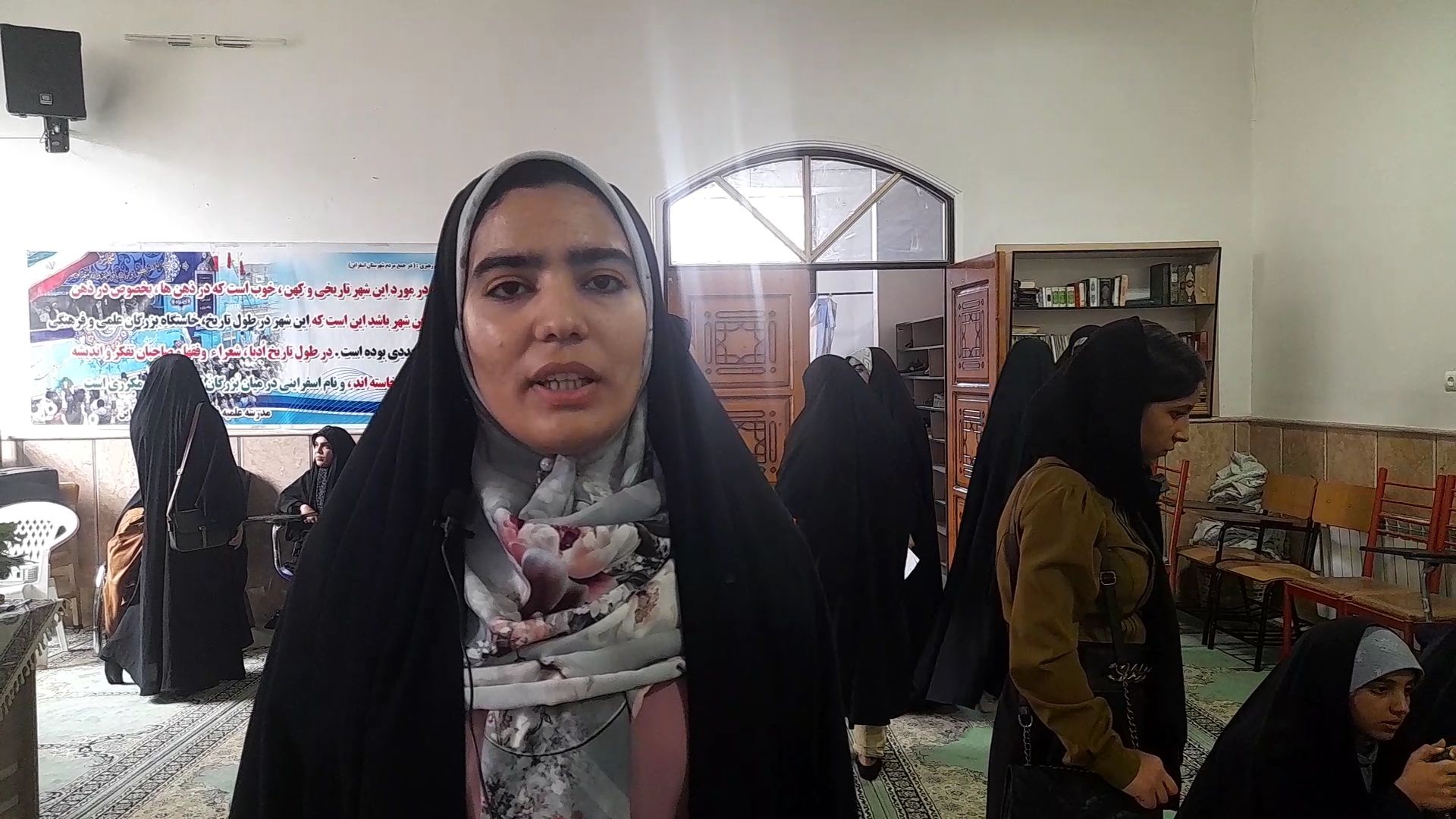 حضور دختران دغدغه‌مند و فعال اسفراینی در اولین رویداد دختران حاج قاسم