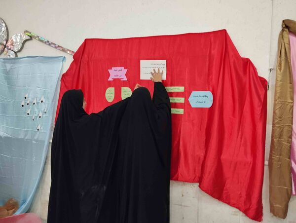 برگزاری نمایشگاه انجمن اسلامی در شهرستان سملقان