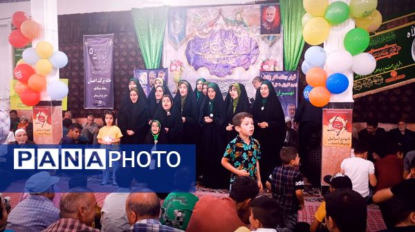 مراسم عید غدیرخم در مسجد جامع شهر تیتکانلو 