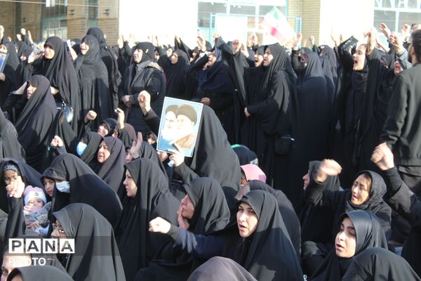 آیین سوگواری شهادت قائد امت در نیشابور 