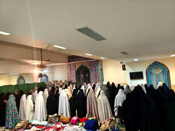 لحظات ناب اعتکاف دانش‌آموزی دختران در جاسک