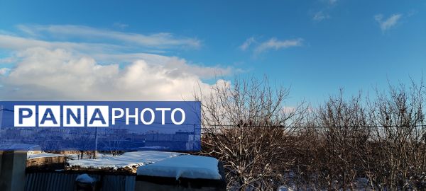 اولین بارش برف در سال ۱۴۰۳  در نیشابور