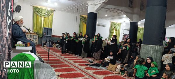 همایش شیرخوارگان حسینی در شهرستان میناب