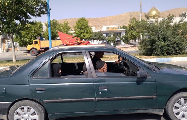 قدم‌های عاشقی از نافچ تا وردنجان به یاد کربلا