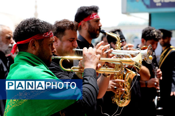 عزاداری روز تاسوعا در مسجد مقدس جمکران
