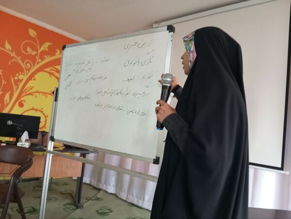 دومین  کارگاه آموزشی خبرنگاری در کانون مهر تابان
