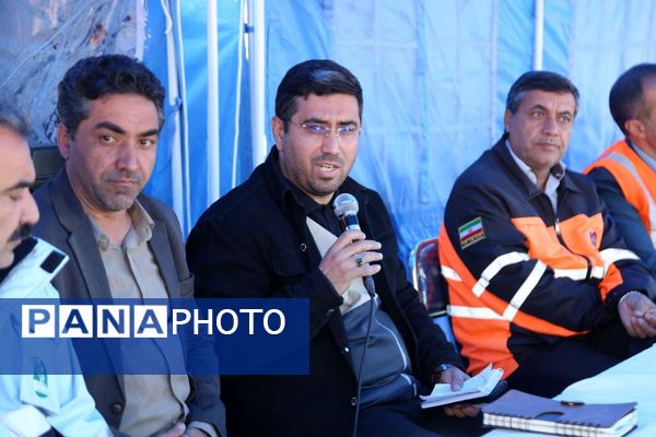 برگزاری مانور بزرگ زلزله در خراسان شمالی 