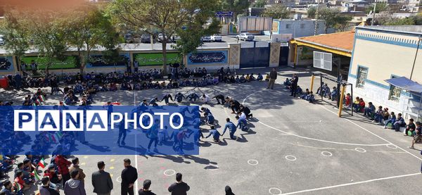 المپیاد ورزشی درون مدرسه‌ای دبستان شاهد امام رضا(ع)