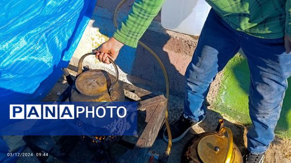 ایستگاه صلواتی هیات عاشقان ثارالله دیشموک به‌مناسبت ایام فاطمیه