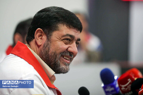 نشست خبری رئیس سازمان جمعیت هلال احمر 