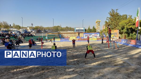 هفته دوم لیگ برتر والیبال ساحلی کشور در مراغه