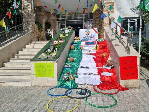 برگزاری المپیاد ورزشی و رقابت سالم دانش‌آموزان دبیرستان آینده‌سازان ناحیه ۴ کرج 