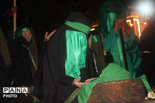 اجتماعات شبانه همراه با مراسم شبیه خوانی در شهرستان نیشابور