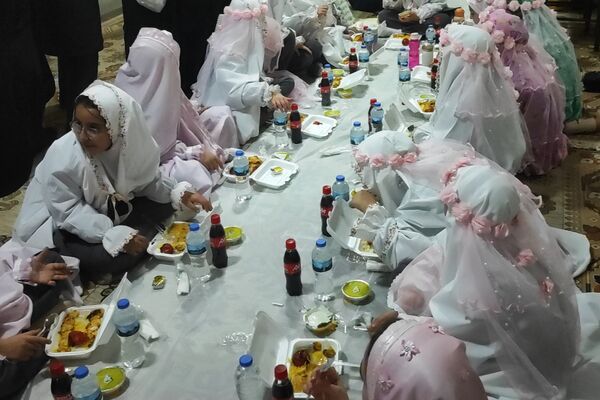 گرامیداشت اولین روزه دانش‌آموزان دبستان شهید بامدی