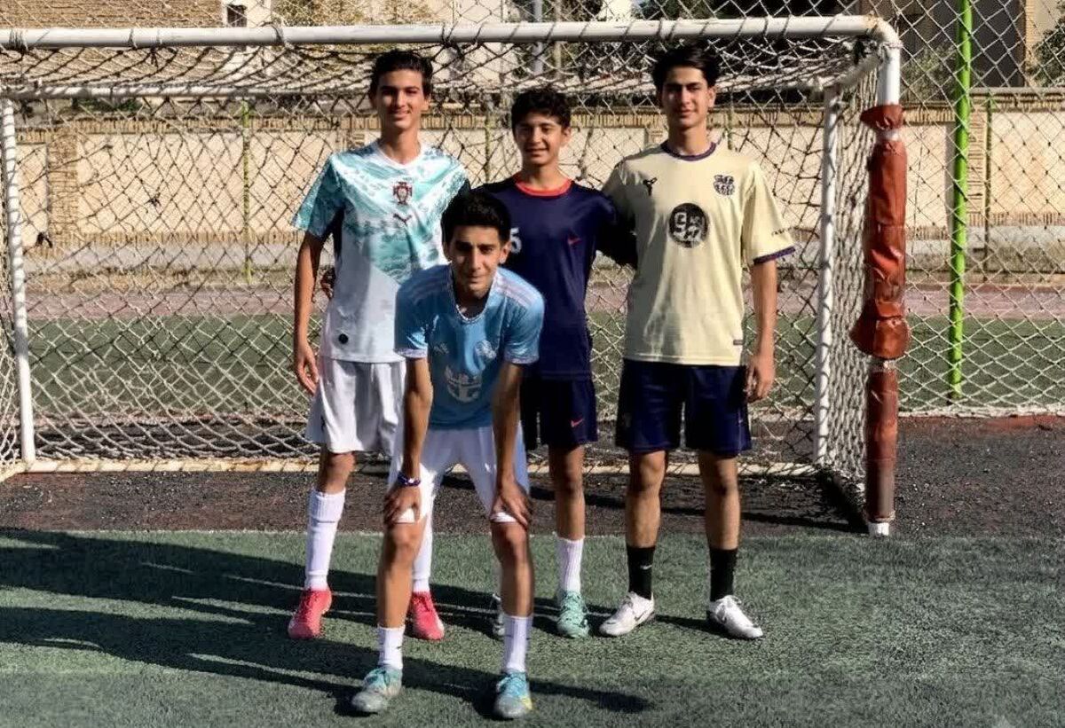 راهیابی چهار دانش آموز کلاتی به تیم منتخب مینی‌فوتبال خراسان رضوی