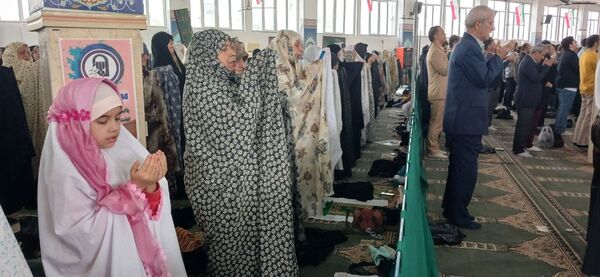 نماز عید فطر در فریدونکنار 