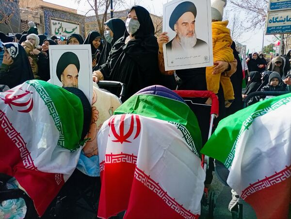  راهپیمایی بیست و دو بهمن در کاشمر