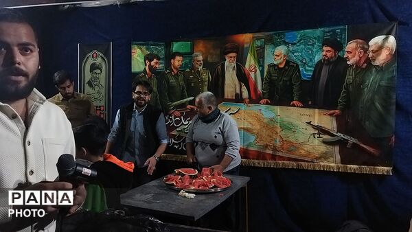 فعالیت موکب های بلوار فضل نیشابور در پنجاه و یکمین شب