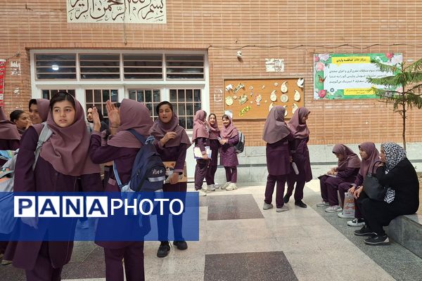 آغاز آزمون هماهنگ پایه ششم ناحیه ۳ شیراز 