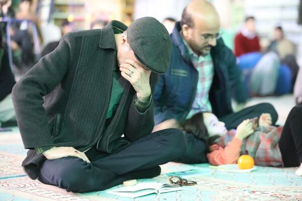مراسم جشن و احیای نیمه شعبان در مسجدالرضا اشکذر