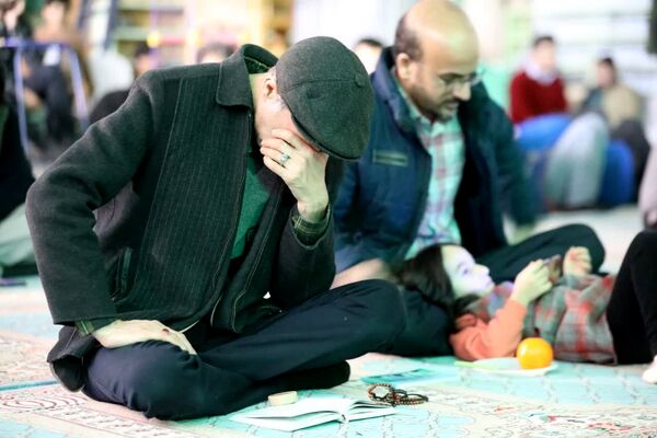 مراسم جشن و احیای نیمه شعبان در مسجدالرضا اشکذر