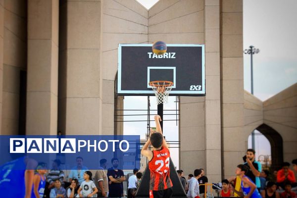 دومین روز مسابقات بسکتبال ۳در۳ در تبریز 