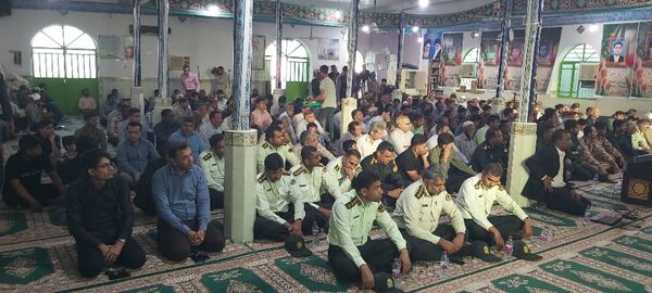 مراسم دومین سالگرد شهادت سرهنگ دوم سعید مریدی 