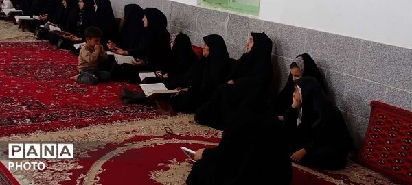مراسم سوگواری شهادت امام صادق ع در روستای میرآباد