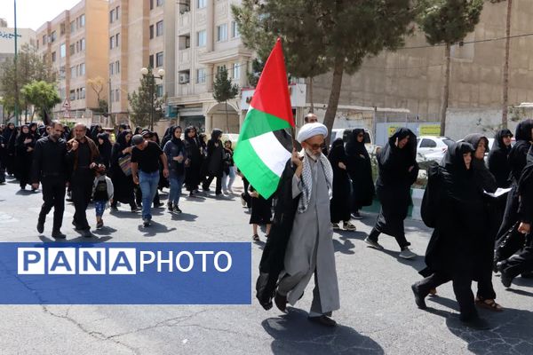 مراسم پیاده‌روی جاماندگان اربعین در محمدشهر کرج