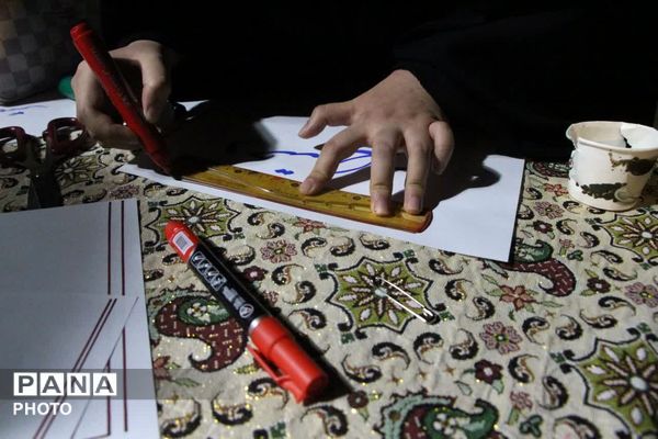 برگزاری کارگاه خبرنگاری در موکب نوجوان مبارز