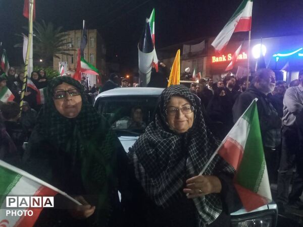 اجتماع مردمی حامیان آرمان‌های انقلاب اسلامی ایران در گلوگاه 