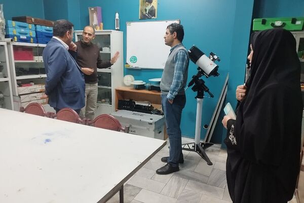 بازدید از پژوهش‌سرای دانش‌آموزی بصیرت شهرری 