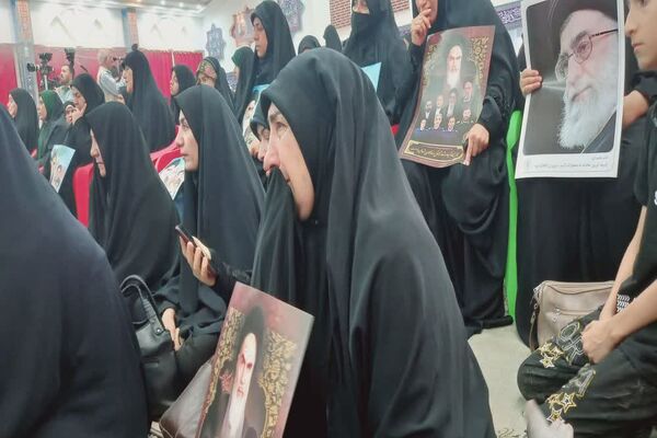 مراسم بزرگداشت شهدای ۷ تیر و اربعین شهدای خدمت در حسینیه ثارالله یاسوج