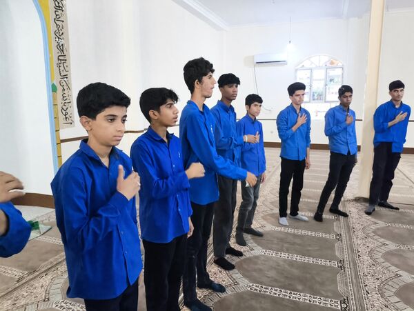 مراسم ایام فاطمیه دوم در مدارس سندرک