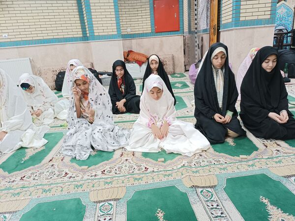 مراسم اعتکاف در مساجد شهرستان آبدانان 
