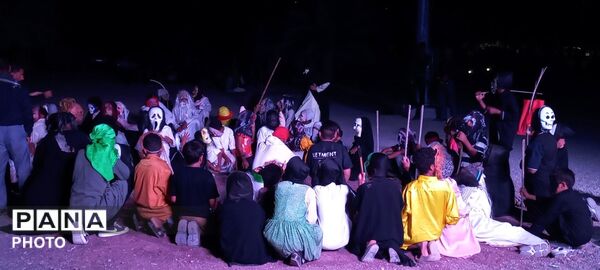 مراسم عاشورای حسینی در مسجد حضرت ابوالفضل (ع) شهر شمیل بندرعباس