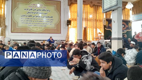 عزاداری شهادت حضرت فاطمه زهرا(س) در دبیرستان ابوریحان یک نیشابور