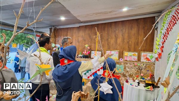اوریگامی؛ نمایشگاهِ «صبر و هنر» در قلب ناحیه ۶