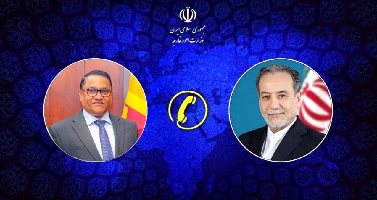 قدردانی وزیر خارجه از اهتمام دولت سریلانکا در عملیات امداد و نجات ملوانان ناوشکن دنا