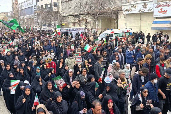 کرمانشاه پرشکوه  در جشن ۲۲ بهمن 