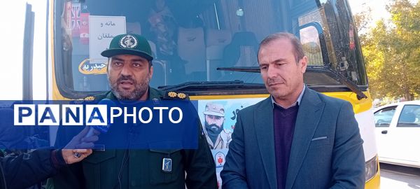 اعزام دانش‌آموزان دختر آشخانه به اردوی راهیان نور