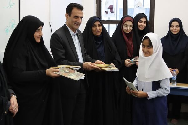 حضور سرپرست دانشگاه فرهنگیان استان گلستان و هیأت همراه در دبستان کوی انجیراب